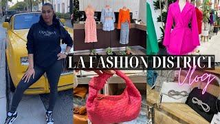 Vlog: L.A. Fashion District - Shopping For My Boutique + BTS