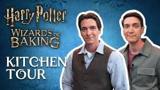 Harry Potter: Wizards of Baking Exclusive Kitchen Tour with the Weasley Twins | Food Network