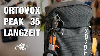 Was dieser Rucksack sein wollte, aber nicht konnte | Ortovox Peak 35 Langzeit Test