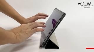 Samsung Galaxy Tab A7 10.4" (2020) Leather Stand Smart Cover T500 T505 | CaseWise Outlet |