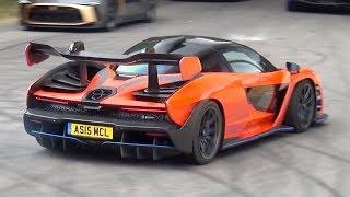 McLaren Senna BRUTAL SOUND - Accelerations and Loud Revs!