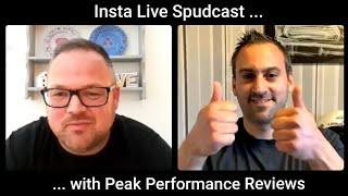 Insta Live Spudcast with Peak Performance Reviews | Car Chat | 1300hp Supra | Podcast | Interview