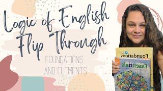 LOGIC OF ENGLISH FLIP THROUGH | Homeschool Language Arts | Secular Curriculum