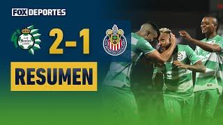 Santos 2-1 Chivas | HIGHLIGHTS | FOX Liga MX | Jornada 6 | 26 de agosto