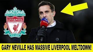 Watch As Gary Neville Has MASSIVE Liverpool Meltdown!