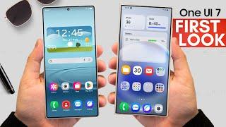 Samsung One UI 7 - FIRST LOOK!
