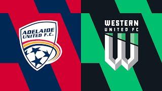 Isuzu UTE A-League 2024-25 - Round 4 - Adelaide United v Western United