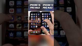 iPhone 16 Pro Max vs iPhone 12 Pro Max SPEED BATTLE!  Who’s the REAL King? #shorts#viralvideo