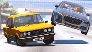 Loss of Control Crashes  #4 - BeamNG Drive Crashes