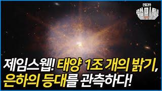 태양 1조 개의 밝기,  초발광적외선은하를 관측한 제임스웹 우주 망원경