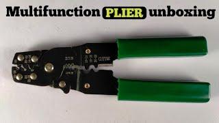 multifunction plier unboxing || Stripping and Crimping tool