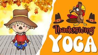 Thanksgiving Yoga | Calming yoga for Kids | Brian Break | Thanksgiving Brain Break | kids yoga