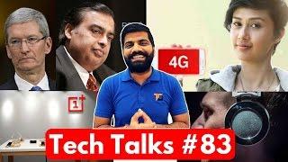 Tech Talks #83 - Unlimited 4G 16Rs, Jio Vs AirTel, Tim Cook Salary, Samsung Profits, Yi 4K+