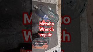 Metabo SSW18LTX1450BL impact wrench repair #powertoolrepair #diy #metabo