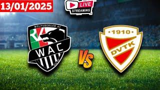 Wolfsberger AC vs Diósgyőr  | Club Friendlies Live Match Score Vivo