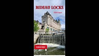 Amazing Rideau Locks #ottawa #travel #tourism #fun #canada #heritage #history #trending #motivation