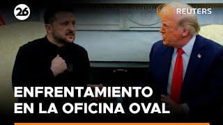 Zelenski y Trump se enfrentan a gritos en la Oficina Oval | #Reuters