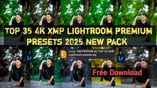 Top 35  Xmp 4k Lightroom Premium Presets 2025 New pack! mobile Lightroom Presets Free download 2025