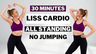 30 Min LISS CARDIO WORKOUTLOW INTENSITY STEADY STATEEasy at Home Exercises for Weight Loss