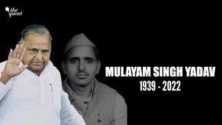 RIP Netaji | Teacher, Wrestler, Politician: Remembering Mulayam Singh Yadav