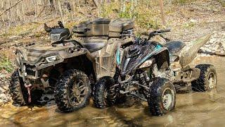 Riding Wayne National Forest Main Corridor - Raptor 700R