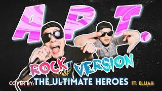 "APT." - ROSÉ + Bruno Mars // Pop Punk Cover by The Ultimate Heroes feat. Elijah