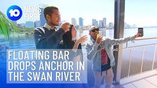 The Raft Perth's First Floating Bar | 10 News First