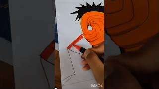 Obito Uchiha Drawing| hacker Uchiha ‍ |30/2 days drawing challenge