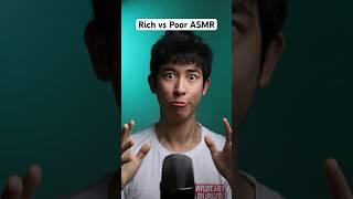 Rich Vs Poor #asmr