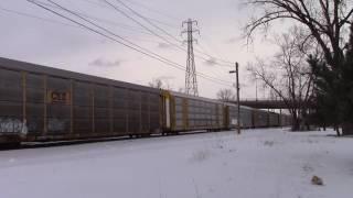 CP 147 in Windsor, ON. with CEFX 1024 and DM&E 6071 (CPWindsorsub Vault)