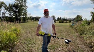 Ryobi 40V 15” String Trimmer Cordless Weed-eater Review