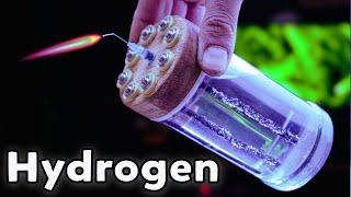 Turning Water into Hydrogen using Battery Pins - Hydrogen Generator Simply (HHO)