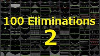 100 Eliminations Marble Race 2 in Algodoo