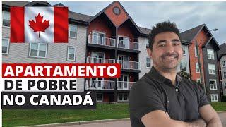 COMO É UM APARTAMENTO DE POBRE NO CANADÁ [ COMO IMIGRAR PARA O CANADA ]