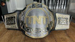 AEW TNT Championship Replica Unboxing