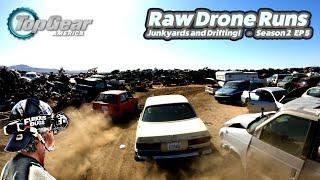 FPV Junkyard Race Chase and Dax Drifting : Top Gear America Raw Drone Runs  s02e05 : $500 Junkers