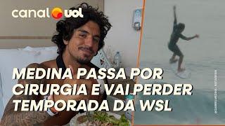 MEDINA SOFRE LESÃO E FICA FORA DA TEMPORADA DA WSL; VÍDEO MOSTRA MOMENTO DO ACIDENTE