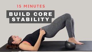 15 Minute Core Stability Pilates | Strengthen Your Core Postpartum (Diastasis Recti Exercises)