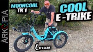 This e-Trike is Awesome - Mooncool TK1 Folding Electric Trike