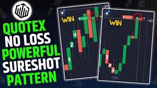 Quotex No Loss Powerful Sureshot Pattern 2024 | Binary Option Trading Strategy | Quotex Strategy