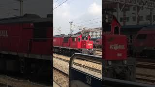 7504호대 디젤기관차 천안역 발차
