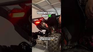 2023 Raptor 700R SE | New Yoshimura Exhaust sound 