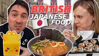 I Tried JAPANESE FOOD in ENGLAND for the First Time 