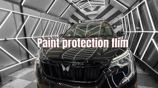 Mahindra XUV 700 PPF Applying  || The detailing mafia panagarh ️‍