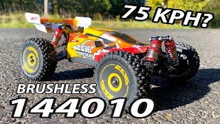 WLToys 144010 Brushless 1/14 4WD High Speed RC Car: Speed Test!