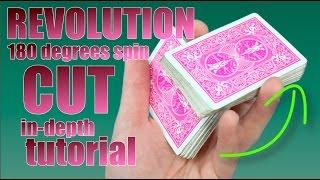 THE REVOLUTION CUT a deck with one hand - magic trick tutorial