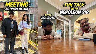 Meeting Actress Meena at Nepoleon Sir House - Irfan's View