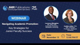 Webinar: Navigating Academic Promotion - Key Strategies for Junior Faculty Success