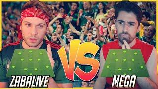  El MEJOR 11 ACTUAL de FÚTBOL MEXICANO | ¡¡¡MEGA JOTTA vs ZABALIVE!!! | MegaChallenge #1