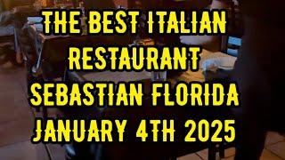 THE ITALIAN COUSIN RESTAURANT SEBASTIAN FLORIDA JANUARY 2025